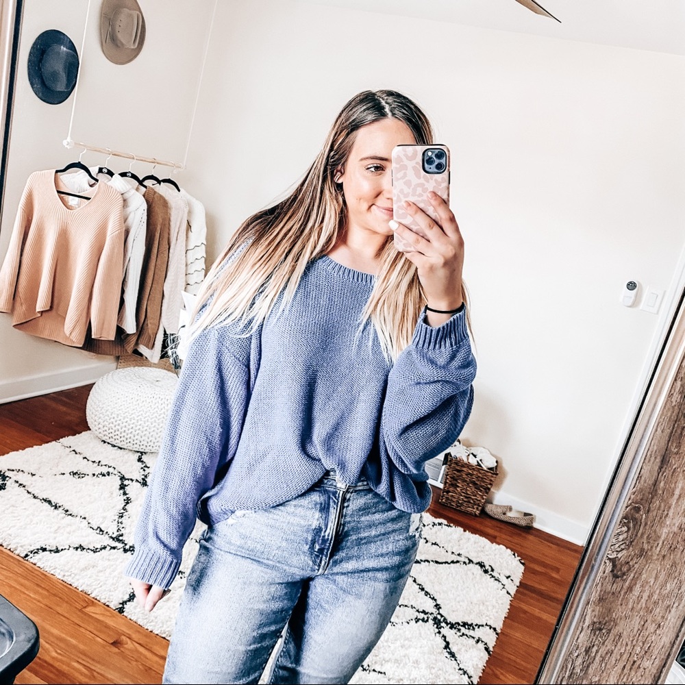 Torrid blue sweater